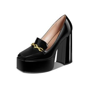 Black Patent Leather loafers